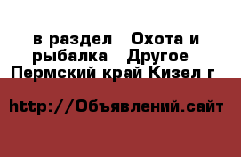  в раздел : Охота и рыбалка » Другое . Пермский край,Кизел г.